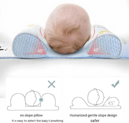 Newborn Head Shaping Support Pillow pink
