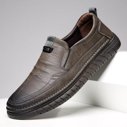 Trendy Mens Casual Dark Brown Shoes