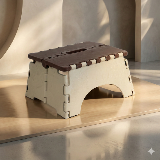 7 Inches Super Strong Folding Step Stool for Adults and Kids, Kitchen Stepping Stools, Garden Step Stool Kitchen Stool